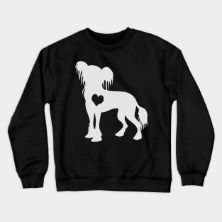 Adore Chinese Crested Dogs Crewneck Sweatshirt